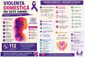 VIOLENTA DOMESTICA NU ESTE IUBIRE!